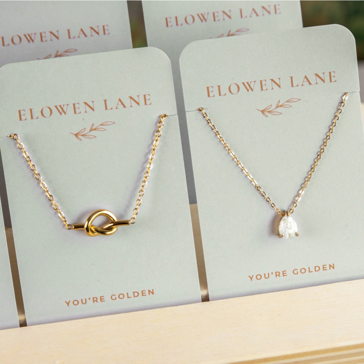 Gold Knot Necklace