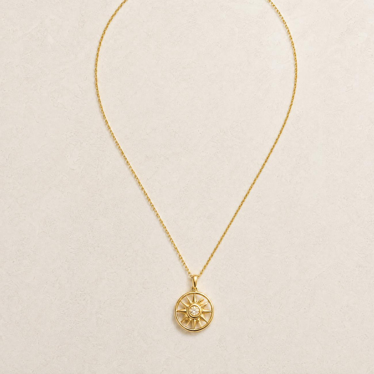 Gold Sunburst Necklace, Celestial Necklace for Her, Magical Gift for Her, Birthday Gift for Her, Meaningful Sun Jewellery
